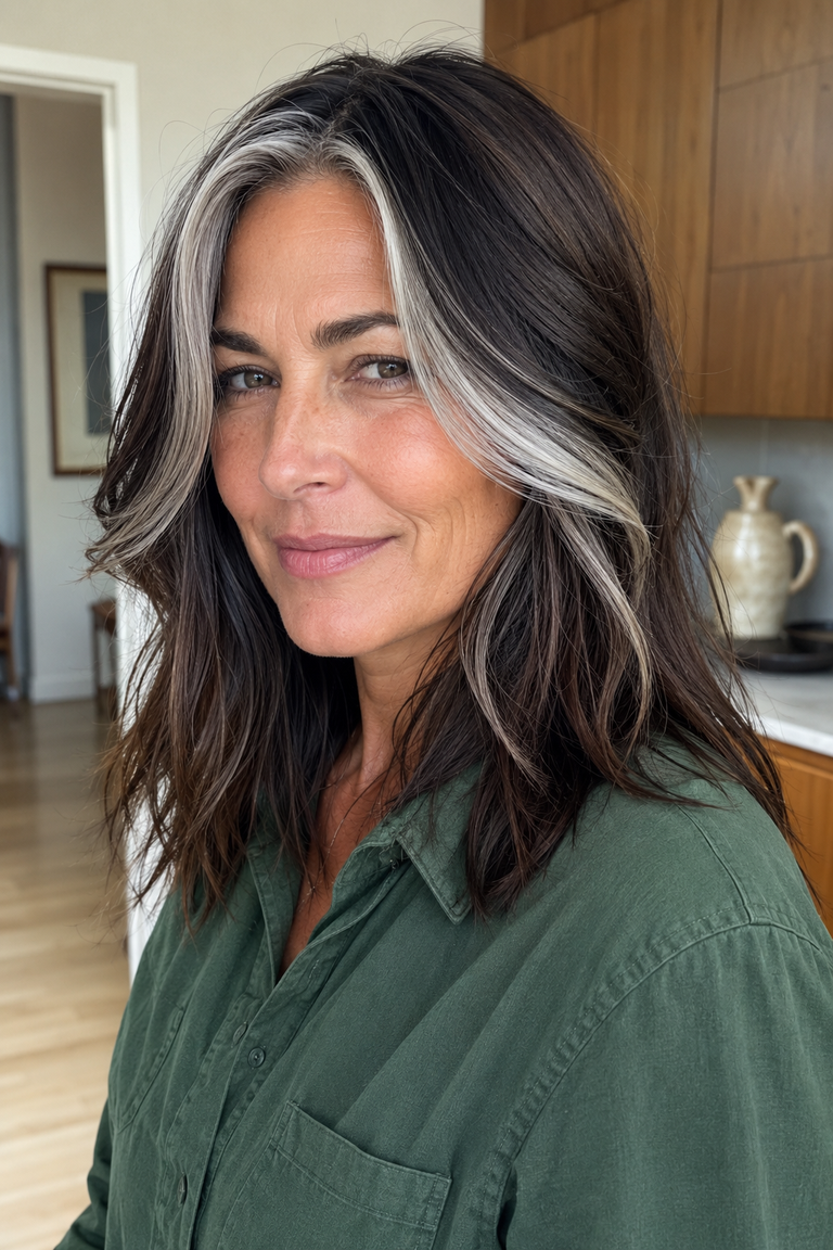 25 Modern Gray Hair Highlights That Refresh Your Style Instantly
