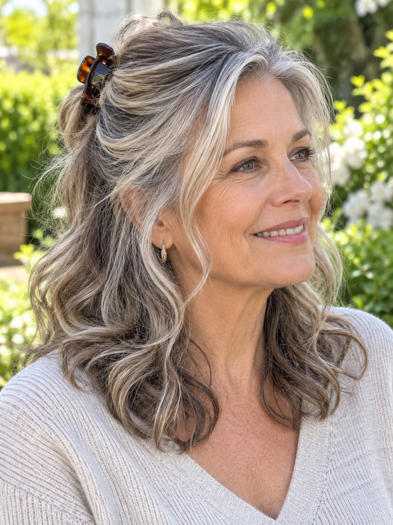 20 Wavy Hairstyles for Women Over 60 That Flatter Most