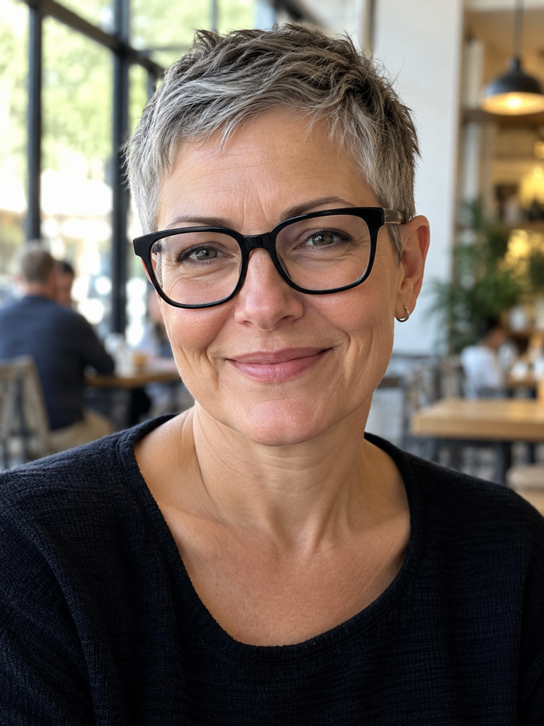 20 Hairstyles That Pair Perfectly With Glasses After 50